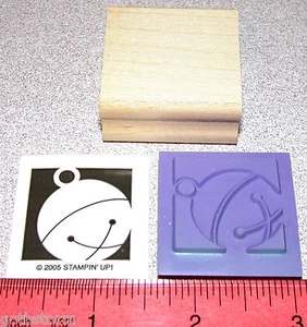 Jingle Bell Rubber Stamp Single Holiday Bell New by Stampin Up Holiday Blocks - Picture 1 of 1