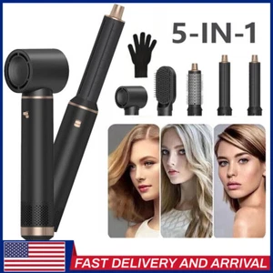 Professional Air Hair Styler 5 In 1 Low Noise Hair Curling Straightening Hair - Picture 1 of 17