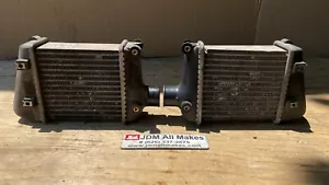 90-96 Nissan 300zx Z32 Fairlady VG30DE VG30DETT Turbo intercoolers JDM OEM - Picture 1 of 12