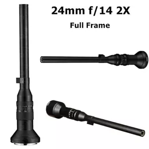 Venus Laowa 24mm F14 2X Macro Probe Lens Full-Frame for Sony E Nikon Z Canon EF - Picture 1 of 13