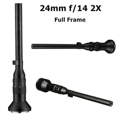 Venus Laowa 24mm F14 2X Macro Probe Lens Full-Frame for Sony E Nikon Z Canon EF - Image 1 of 4