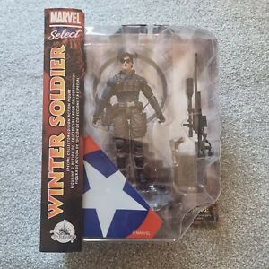 Winter Solider Marvel Diamond Select Special Collector's Action Figure Exclusive