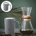 Coffee Cup Meal Mug Lid Vacuum Water Insulated Mugs