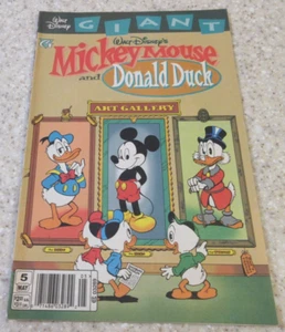 Walt Disney Giant 5: Mickey & Donald, VF 8.0 1996, Rosa cover Cavazzano Fethry! - Picture 1 of 1