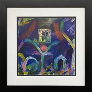 Paul Klee "Window in the Garden 1918 (Detail)"  New Custom Framed Art Print - Picture 1 of 3