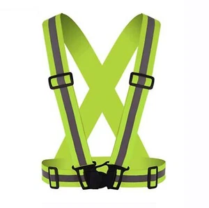 Safety Vest Motorcycle Reflector Safety Vest Accident Vest Sports Neon Vest Neon - Picture 1 of 4