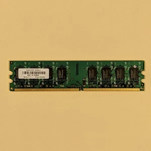 🔧 (×1) 2GB DDR2 Unbranded Memory / RAM @666MHz [TESTED | FOR DESKTOPS] - Picture 1 of 3