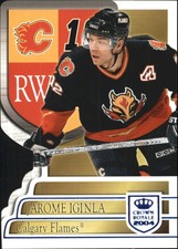 2003-04 (FLAMES) Crown Royale Blue #13 Jarome Iginla /850
