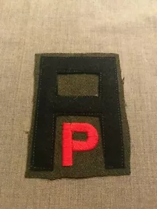 WWI US Army Aufnäher First 1st Army Pioneer Infantry Patch AEF Wolle - Bild 1 von 1