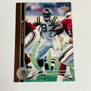 Fútbol americano NFL Upper Deck 1996 #107 John Randle - Imagen 1 de 2