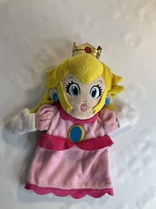 Super Mario Bros 9 Zoll Prinzessin Pfirsich Plüsch Handpuppe Hashtag Sammlerstücke - Bild 1 von 3