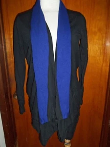 Victoria's Secret Moda International Cashmere Cttn Asymmetric Cardigan Sweater S - Picture 1 of 5