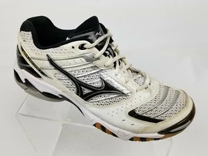 Mizuno Wave Lightning 7 Women's Volleyball Shoes White Pearl Sneakers Size 10 - Picture 1 of 10