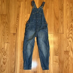 Gymboree Blue Denim Overalls Size 7 - Picture 1 of 6