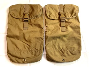 Lot of 2 USMC FILBE Hydration Pouch Pack 100 oz Coyote Brown FILBE Propper MINT - Picture 1 of 6
