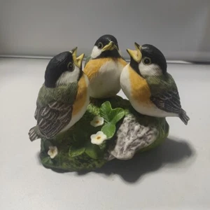 Conversation by Peter Barrett 1985 Franklin Mint Hand Painted Porcelain Figurine - Picture 1 of 6