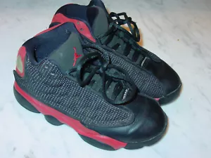2017 Nike Air Jordan Retro 13 "Bred" Black/True Red/White Toddler Shoes Size 13C - Picture 1 of 12