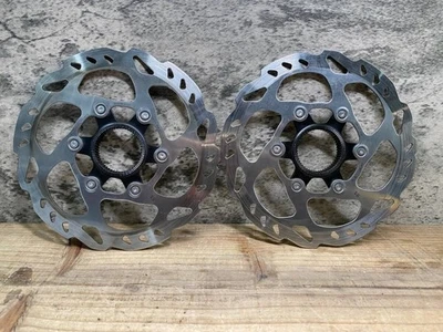 SHIMANO SM-RT70-S Disc Rotor Φ160/160 Set of 2, Actual Measurements 1.65/1.75mm - Image 1 of 4