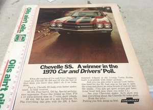 Chevrolet Chevelle SS 1970 anuncio de ventas de Estados Unidos - Imagen 1 de 1