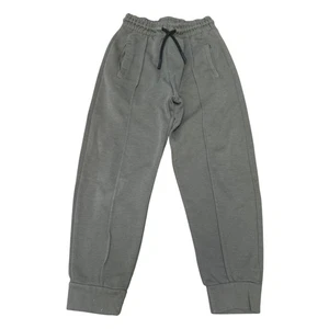 Zara Knit Jogginghose Kinder Größe 7 Olivgrün Baumwollmischung Freizeit Lounge Hose - Bild 1 von 3