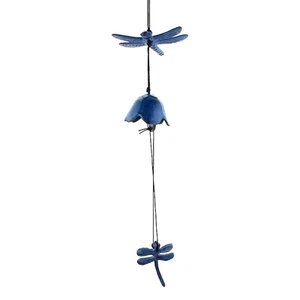 Japanese Wind Chime Wind Bell Dragonfly Decorative Vintage Windchime Windbell - Picture 1 of 7