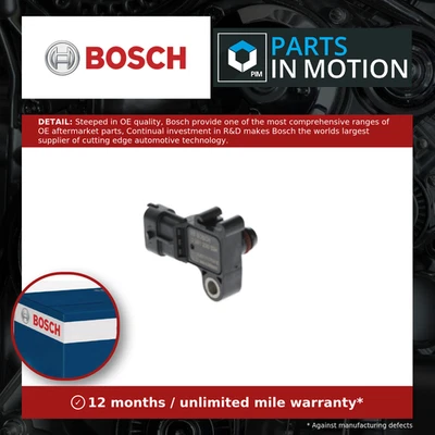 Boost Pressure Sensor fits FORD TRANSIT CUSTOM 1.0 2.2D 2012 on Bosch AG9Z9F479B - Image 1 of 4