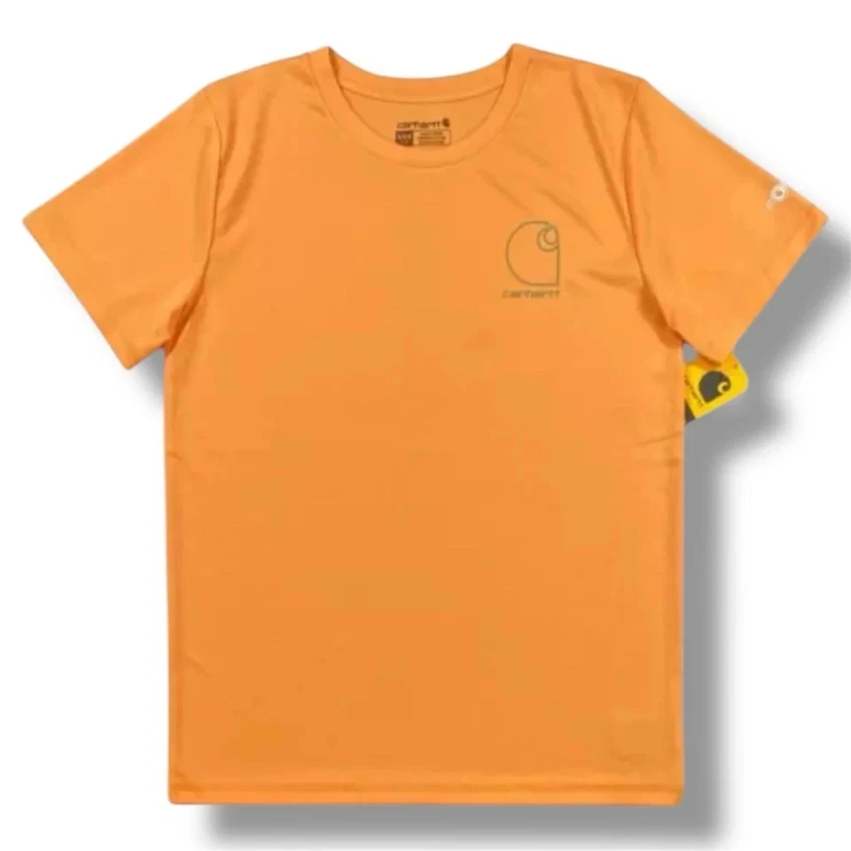 Carhartt Boys' Force Sun Defender T-Shirt CA 6545 Choos Sz! - Image 1 of 4