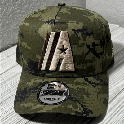 New Era Houston Astros Digi Verde Camuflaje 9forty Marco A Snapback Gorra Gorra Talla Única Foto 1 de 4