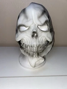 Scary Skeleton Skull Death Goth Halloween front face Mask - Picture 1 of 6