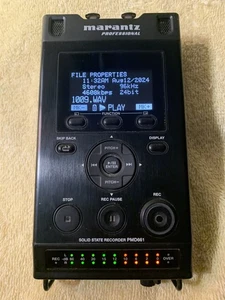 Marantz PMD661 Handheld Portable Solid State Recorder W/4GB Card - Picture 1 of 10