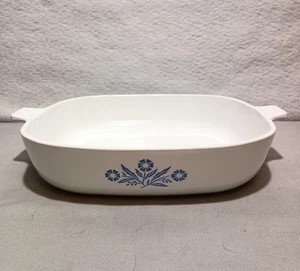 Corning Ware Blue Cornflower P-10-B Casserole Dish 10" Vintage - Picture 1 of 6