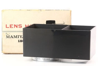 Mamiya Metal Lens Hood w/Box for Sekor 180mm F4.5 TLR lens from Japan Exc+++ - Image 1 of 4