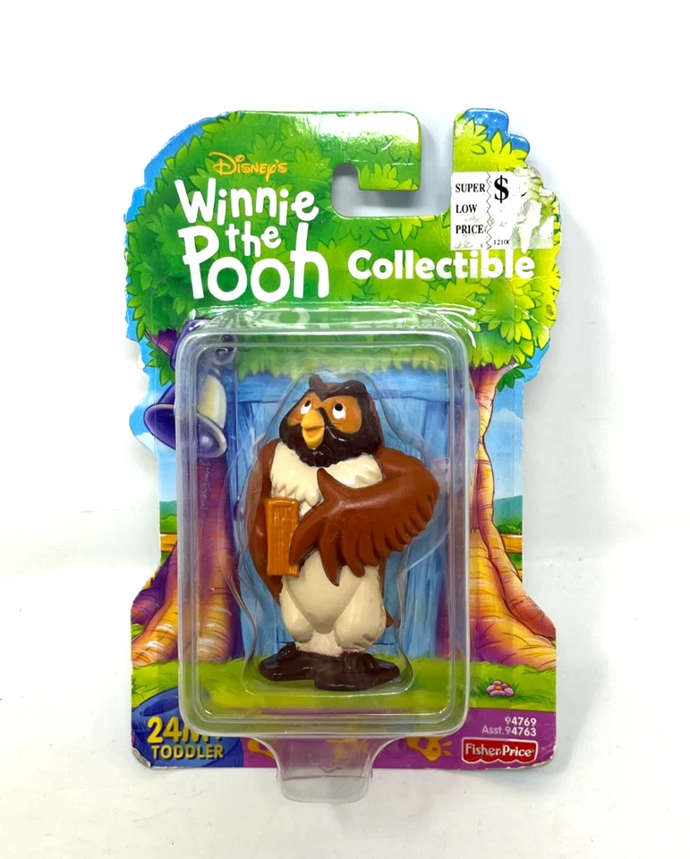 2000 Fisher Disney Winnie The Pooh Collectible Owl Figure