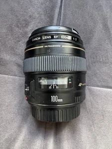 Original Canon Objektiv EF 100mm f/2 USM - Bild 1 von 5
