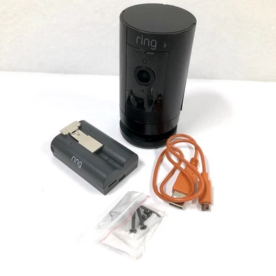 Ring Stick Up Cam (3rd Gen) with Battery (5UM7E5) Black - Image 1 of 4