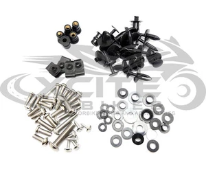 Fairing bolts kit stainless steel, Suzuki GSXR600 GSXR750 2008 2009 2010 #BT161# - Picture 1 of 8