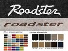 Lloyd Mats Velourtex Roadster Custom Embroidered Front Floor Mats (1941 & Up)