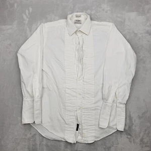 Gitman Bros Shirt Men 16/33 Button Up Dress Oxford Suit Vintage USA Made Ripple - Picture 1 of 9