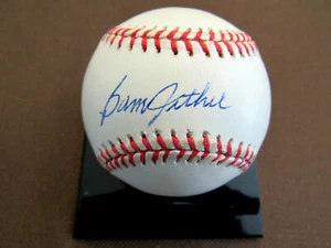 SAM JETHROE 1950 ROY THE JET BRAVES SIGNED AUTO VINTAGE ONL BASEBALL JSA BEAUTY - Picture 1 of 3