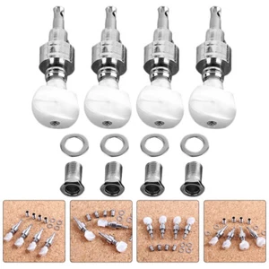 4 Stck. Banjo Saite Musikinstrument Teile Wirbel Baby Akustik Tuner - Bild 1 von 12