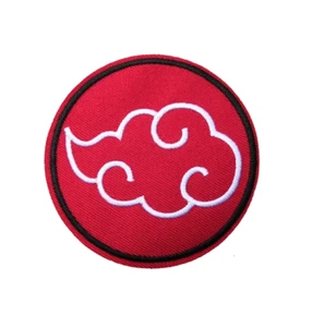 Logo Naruto Akatsuki Cloud Iron-On Toppa Ricamato NUOVO! - Foto 1 di 2
