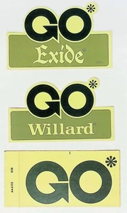 Go Racing Aufkleber/Sticker Original Vintage 60er 70er Racing - Bild 1 von 2