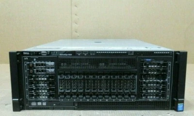 Dell PowerEdge R920 2 x Xeon 12 Core E7-4850 v2 2.30GHz 768GB RAM 4U Rack Server - Image 1 of 2
