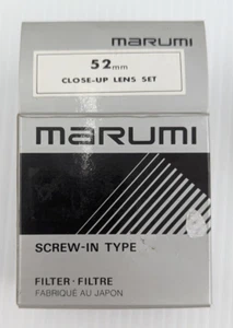 Marumi 52mm Close-Up Camera Lens Filter Set +1 +2 +4 Kit with Original Case - Picture 1 of 12