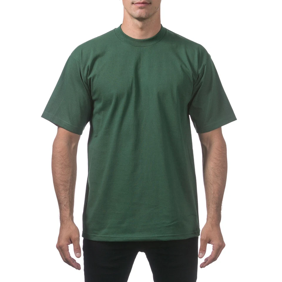 Pro Club Men's Heavyweight Short Sleeve Crew Neck T-Shirt, PROCLUB Plain Tees - Image 1 of 1