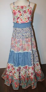 Niñas MATILDA JANE Vestido Largo Sin Mangas Floral Con Niveles Maxi Sol Talla 6 - Imagen 1 de 2