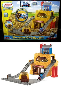 Nuevo - THOMAS & Friends - RUMBLING GOLD MINE RUN - TAKE-N-PLAY Juego de Trenes Portátiles - Imagen 1 de 12