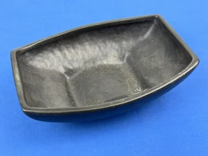Vintage schwarz McCoy Pflanzgefäß ~ keine Chips, 8" x 6,75" x 2 1/4" Höhe - Bild 1 von 13