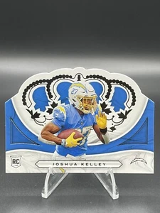 Panini Chronicles Crown Royale #23 2020 Joshua Kelley RC Los Angeles Chargers - Imagen 1 de 2
