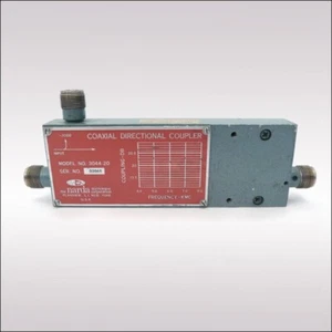 Coaxial Directional Coupler, Narda 3044-20 dB, 4 to 8 GHz  N(f) - Bild 1 von 1